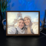 Personalisierter LED-Lichtmalerei-Fotorahmen – Individuelle Wandkunst
