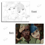 Arcane: League of Legends Acrylic Panel Accessory Artwork