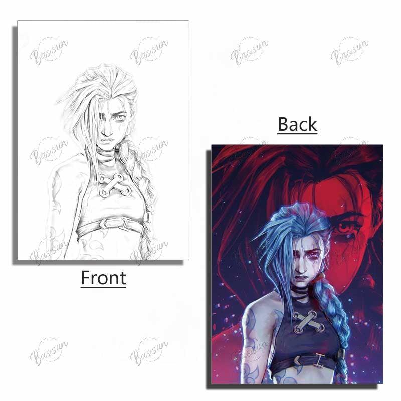 Arcane: League of Legends Acrylic Panel Accessory Artwork